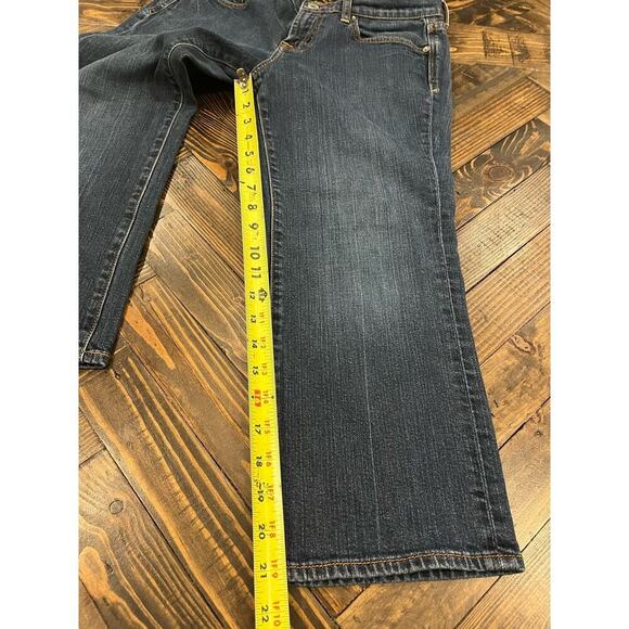 Lucky Brand Classic Rider Crop Capri Women 6/28 Comfy Spring Denim Feminine Soft - Picture 7 of 16